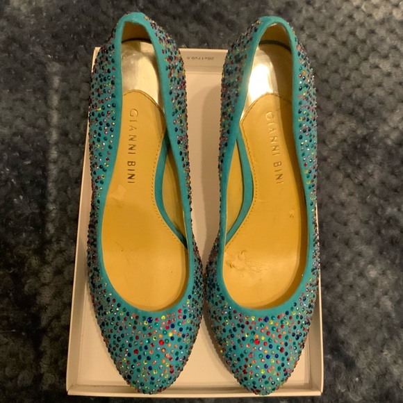 Beautiful Sequin High Heels - Picture 1 of 6